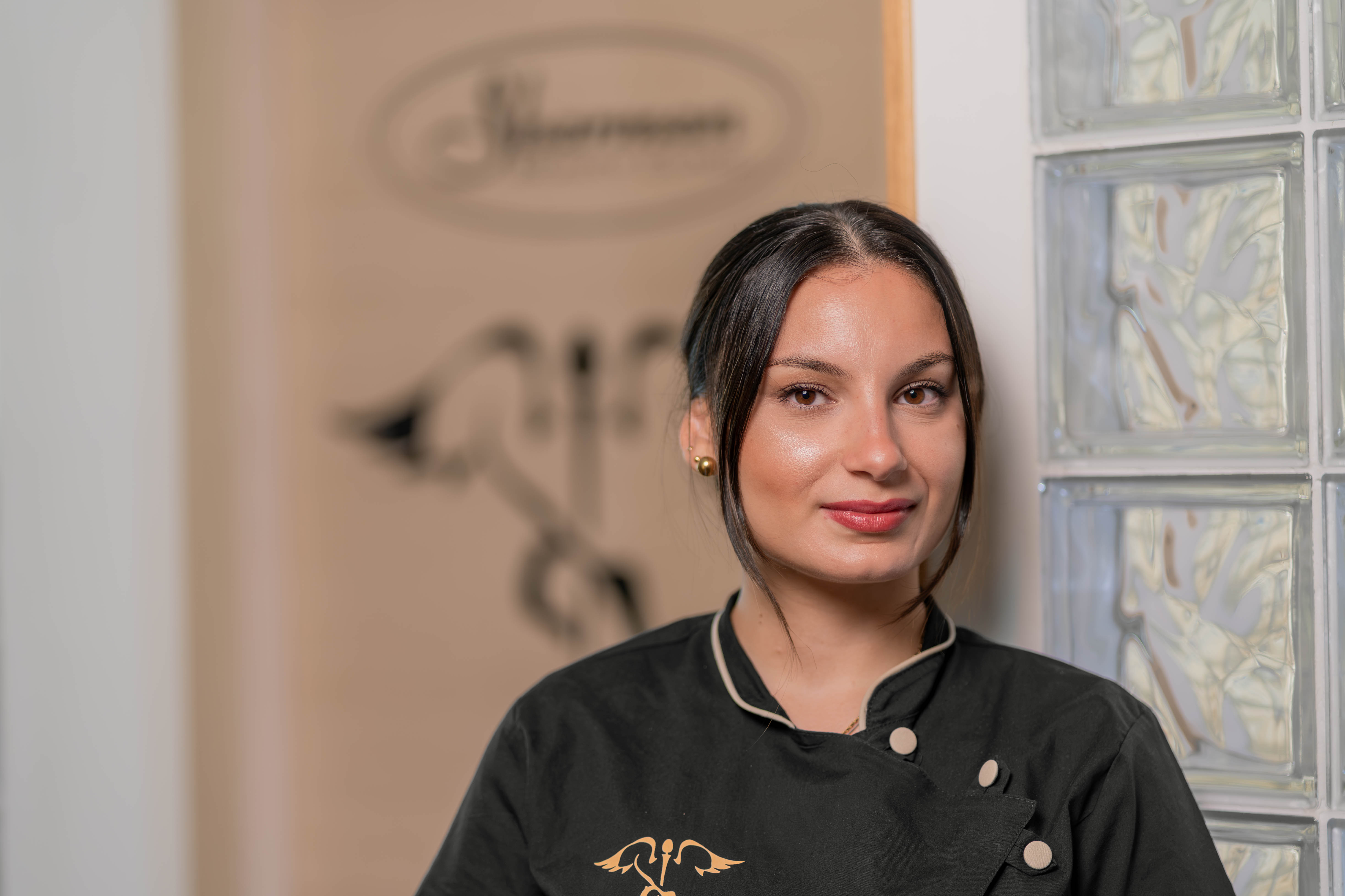 Laura nel centro Sharman Beauty Clinic