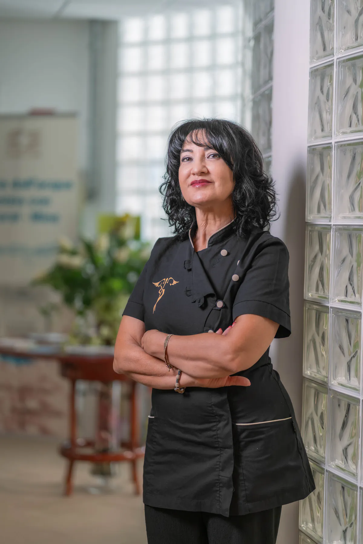 Patrizia nel centro Sharman Beauty Clinic